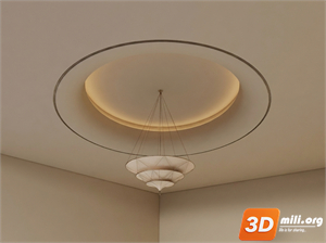 Ceiling Decoration Skp Files